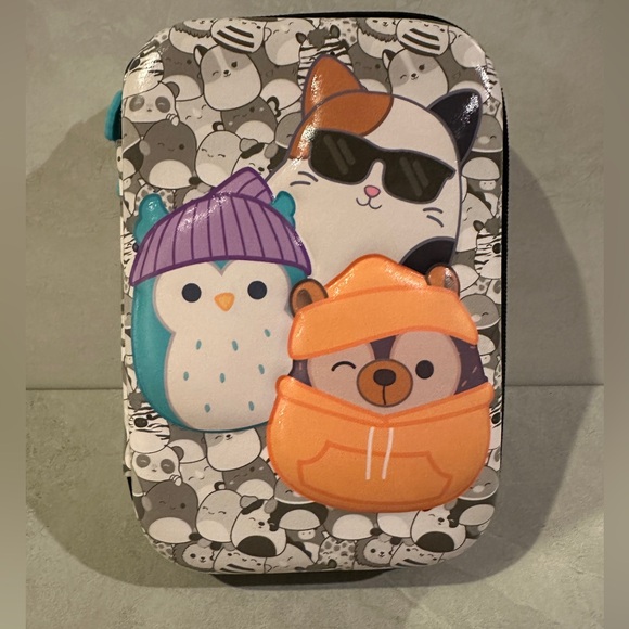 Squishmallows Zippered Winston Supply Box Excellent Condition - Picture 1 of 6
